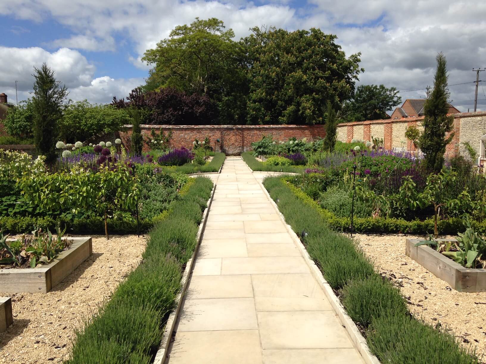 Walled kitchen garden